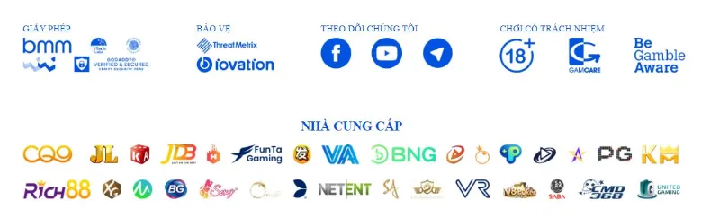 Chất lượng trò chơi được đảm bảo bởi thương hiệu uy tín