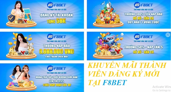 Những Khuyến Mãi Khủng Dành Cho Thành Viên Đăng Ký Mới