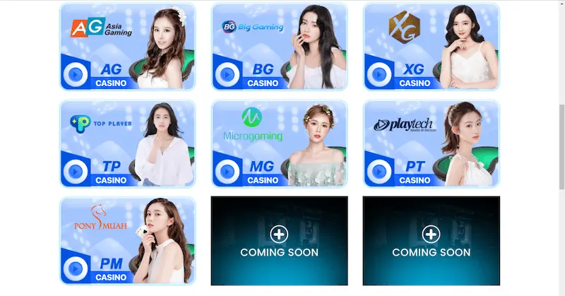 Nhà cái uy tín F8bet có sòng casino mang lại lợi nhuận khủng cho cược thủ