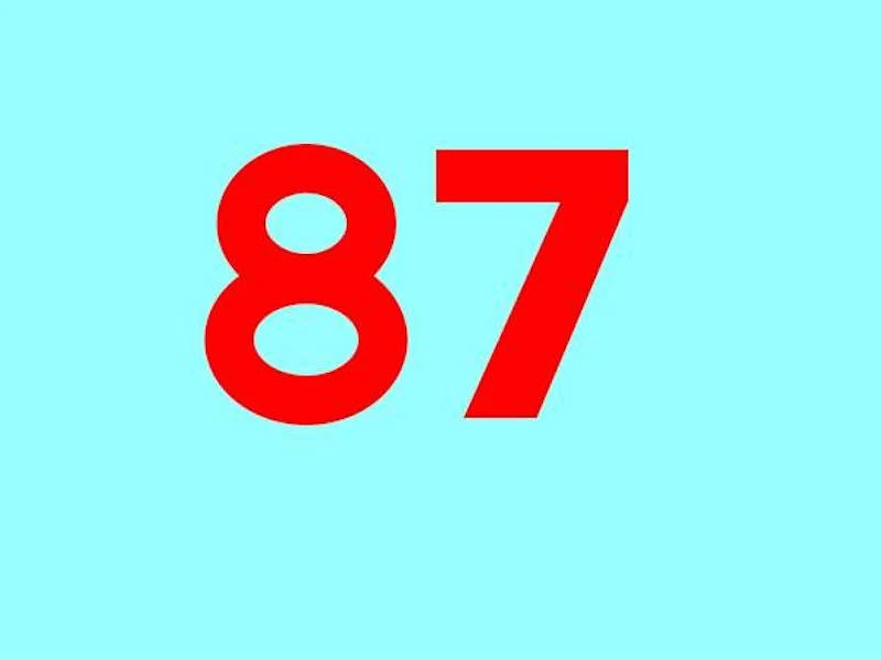 Thống kê chạm đề khi GĐB về con 87